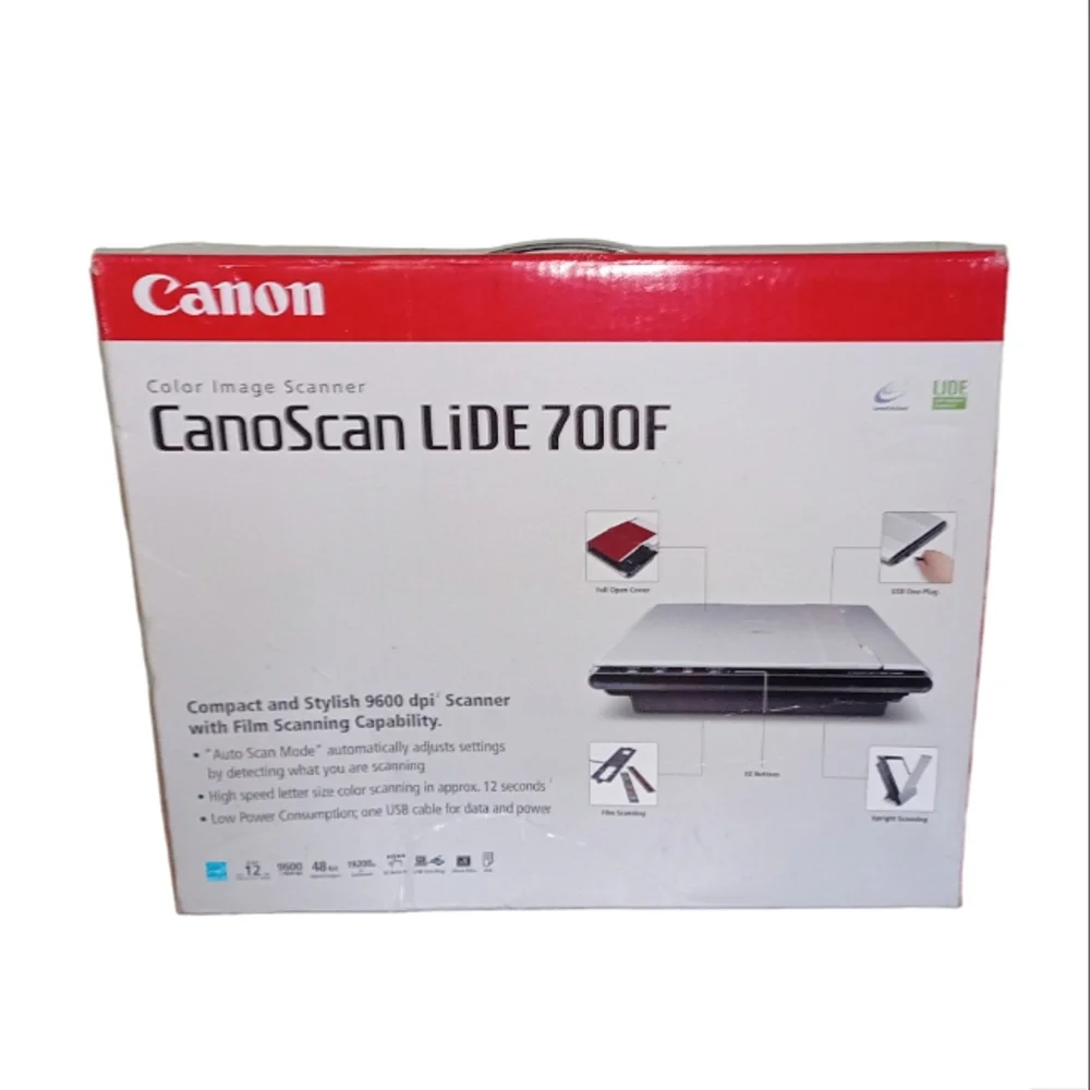 Canon CanoScan LiDE 700F Flatbed Scanner 8.5in x 11.07in 9600 dpi x 9600